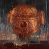 OMAR GALLIANI, TRISTANO, 1987, olio su tela, 281x282 cm